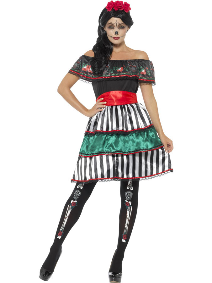 Day of the Dead Klänning Senorita