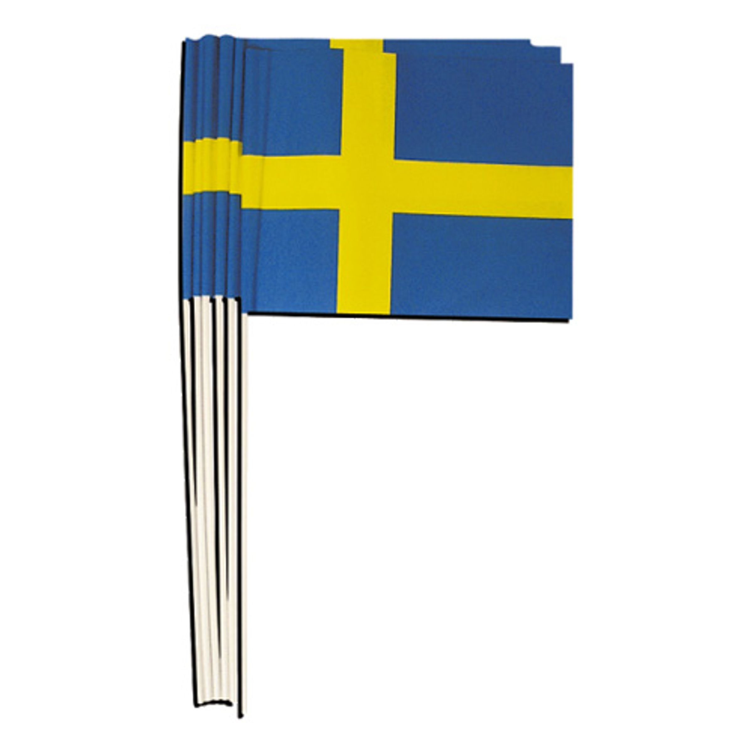 Sverigeflagga på Pinne