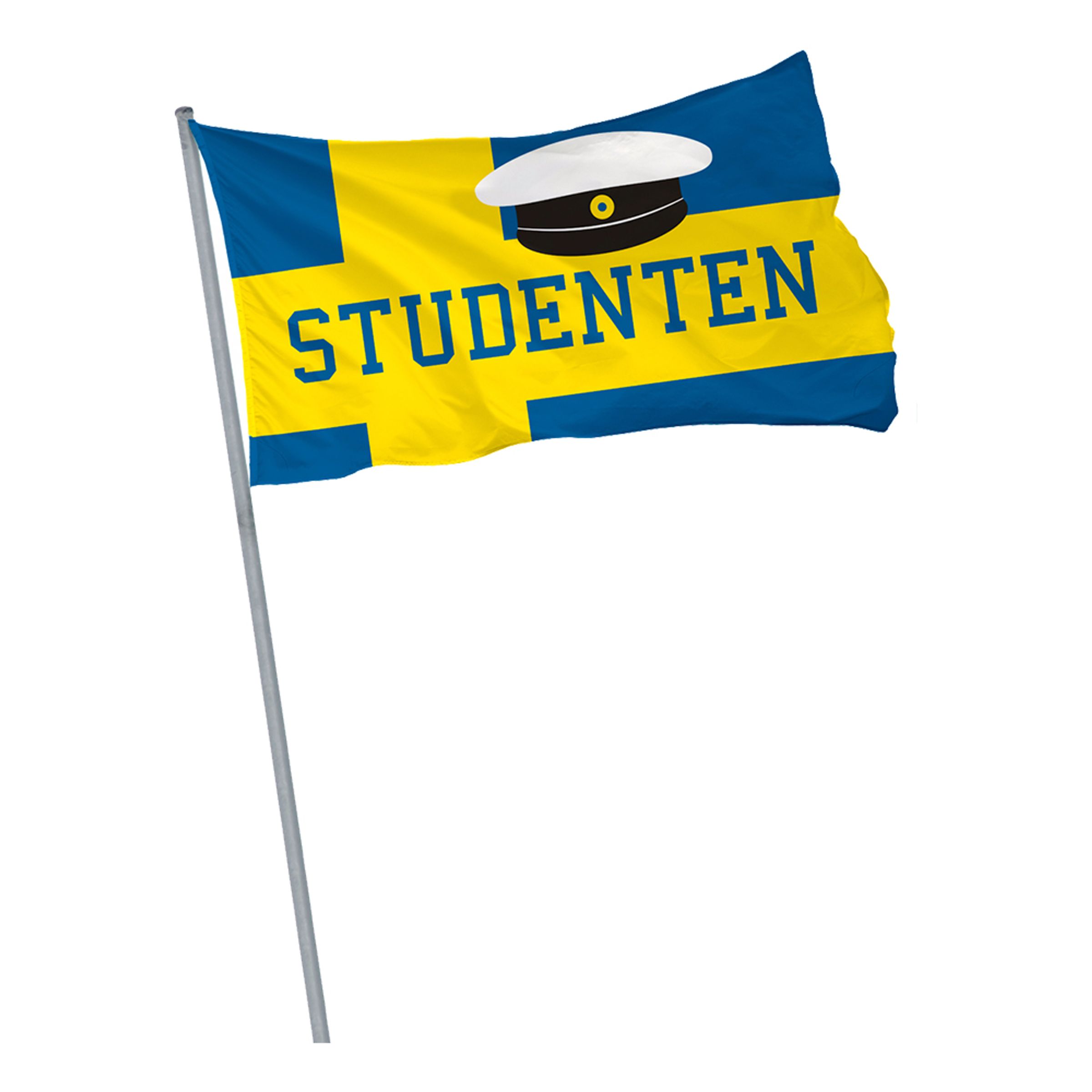 Sverigeflagga Studenten