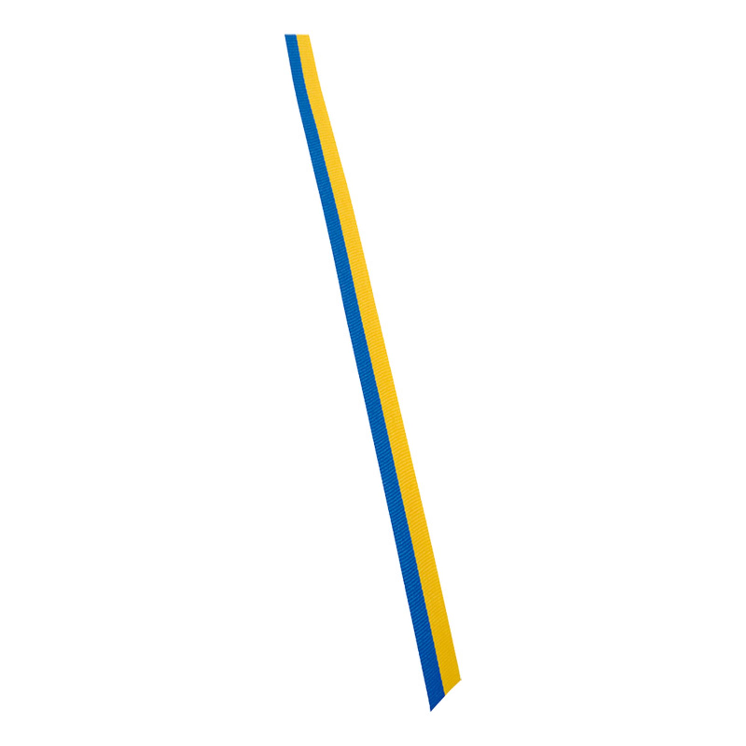 Sverigeband Blå/Gul - 2,5cmx4m