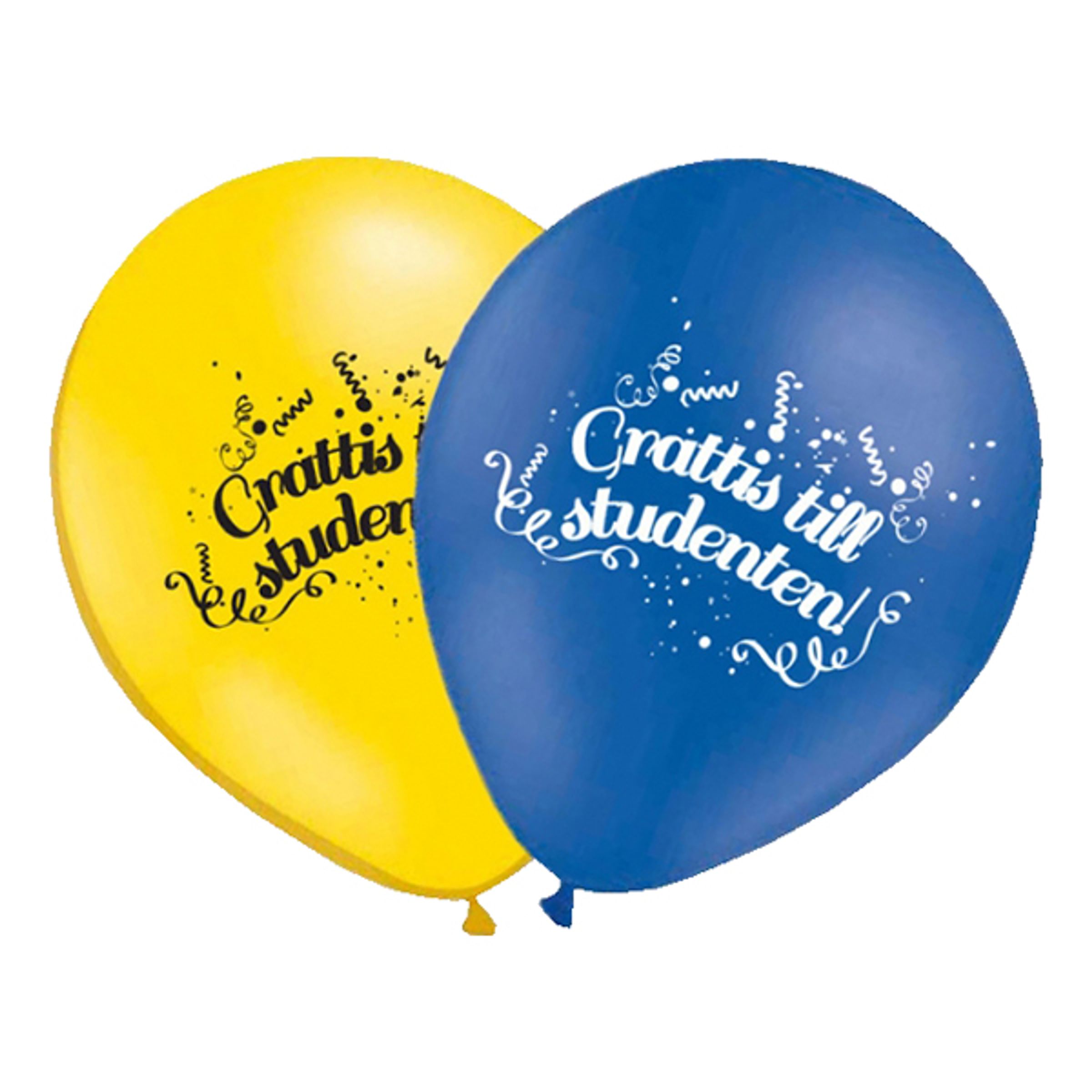 Ballonger Grattis till Studenten! - 50-pack