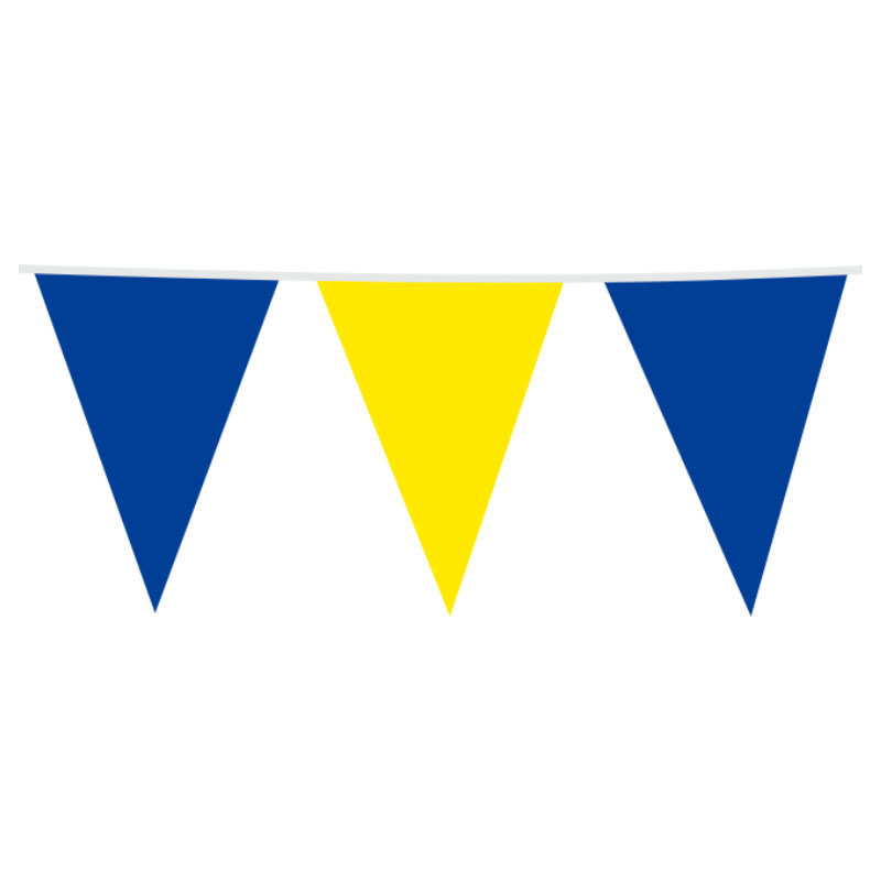 Jumbo Vimpelgirlang Gul & Blå