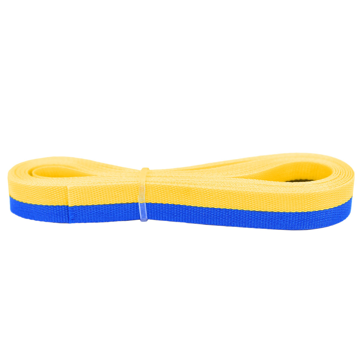 Dubbelsidigt Nylonband Blå/Gul 4 m