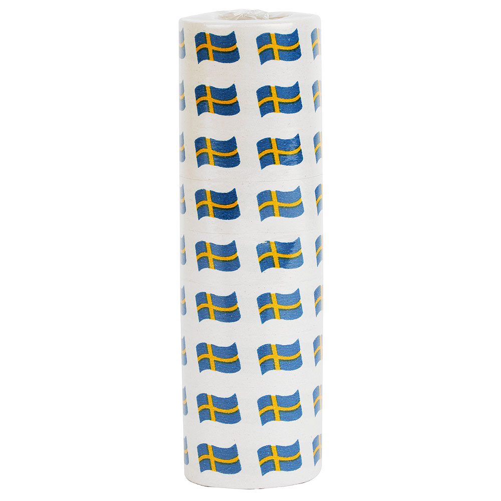 Serpentiner Svenska Flaggan