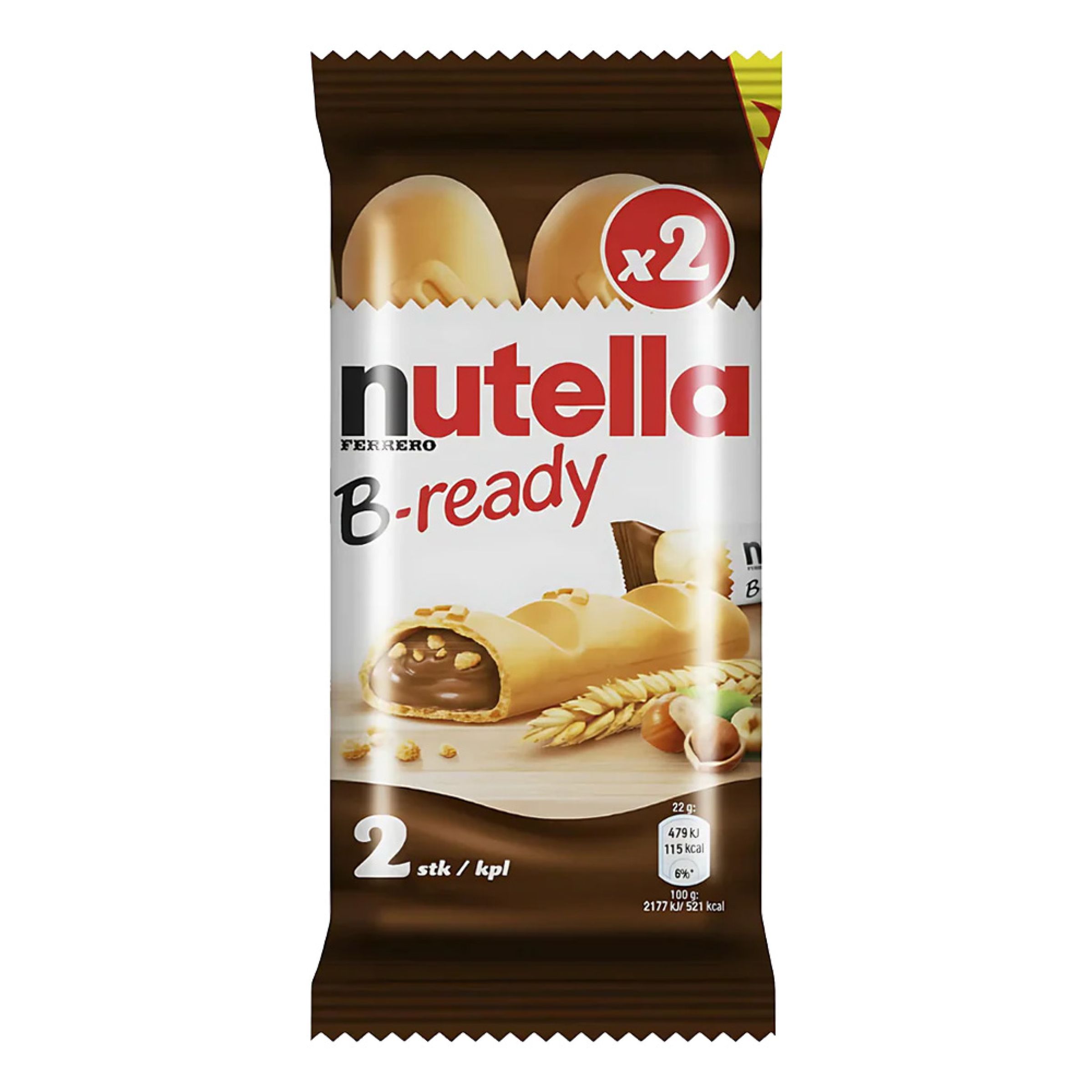 Nutella B-Ready - 2-pack