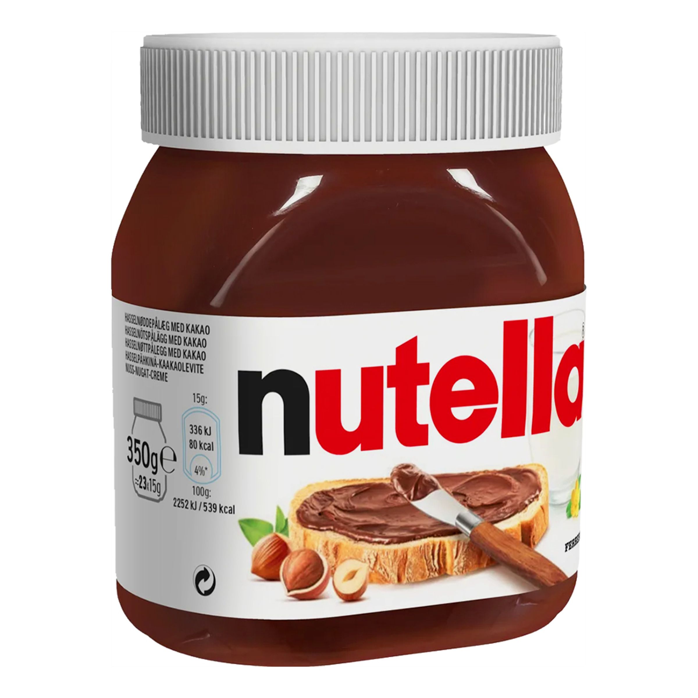 Nutella Hasselnötskräm - 350 gram
