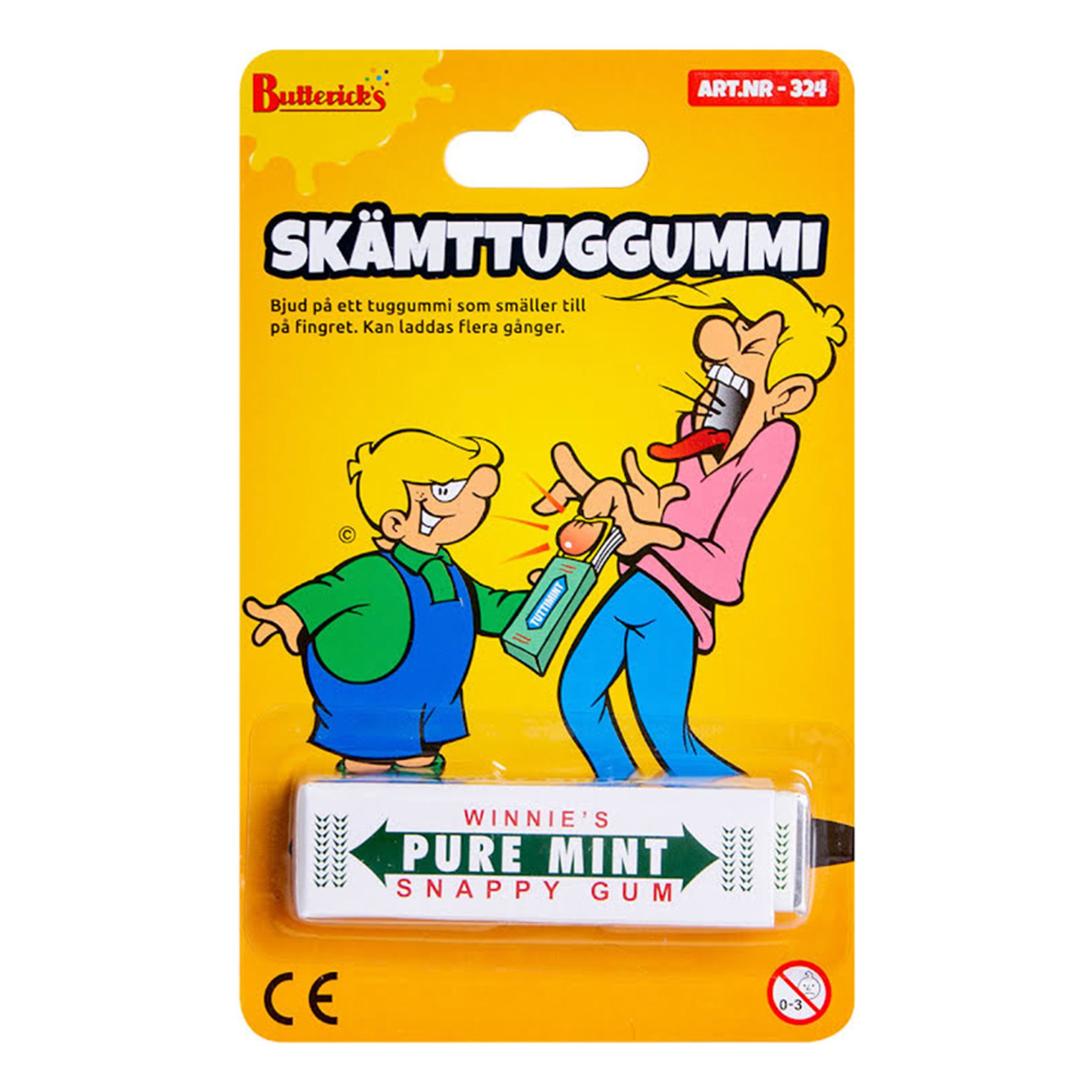 Skämttuggummi Skämtartikel